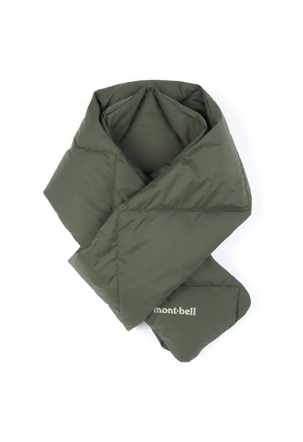 Khaki Montbell Down Scarf