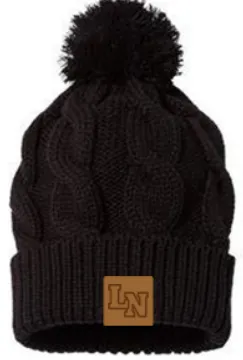 Lakeville Chunk Twist Knit Beanie with Cuff