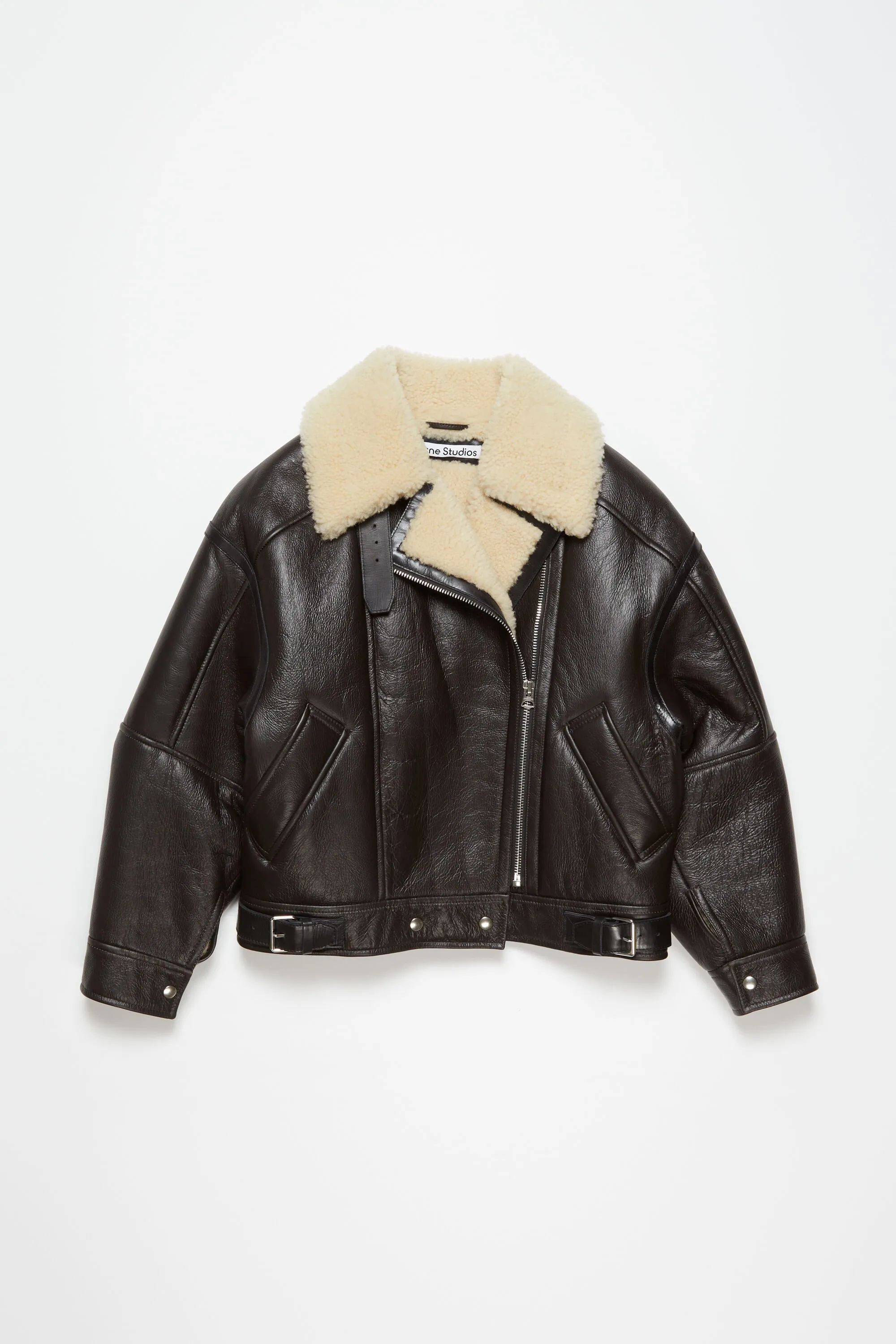 Premium Shearling Leather Jacket