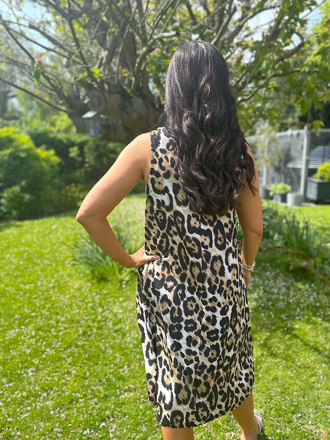 Leopard Sleeveless Dress