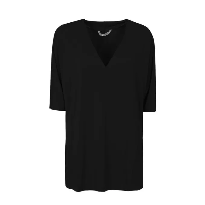 Black LINFA Blouse for Women