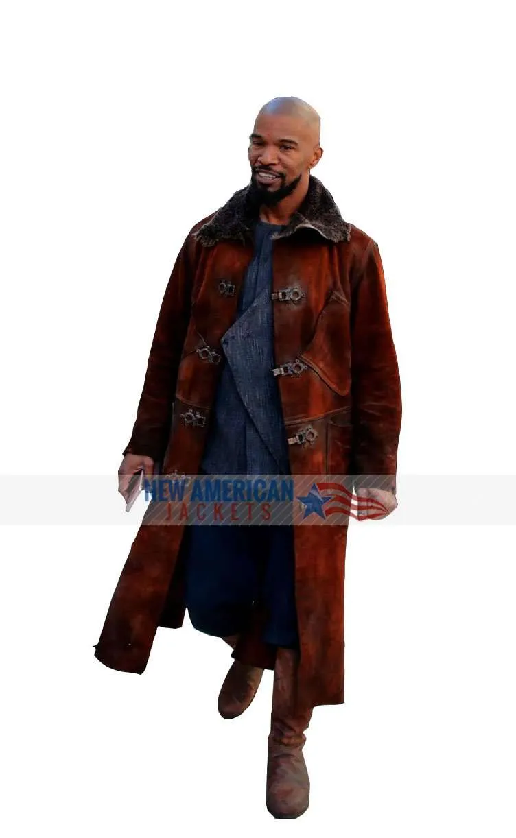 New American Jackets Men's Suede Coat from Robin Hood as Little John