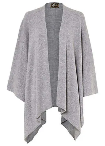 Merino Wool Poncho Grattan