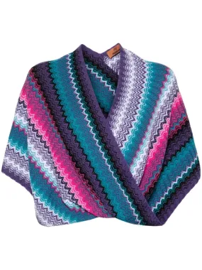 Missoni Zig Zag Wool Poncho