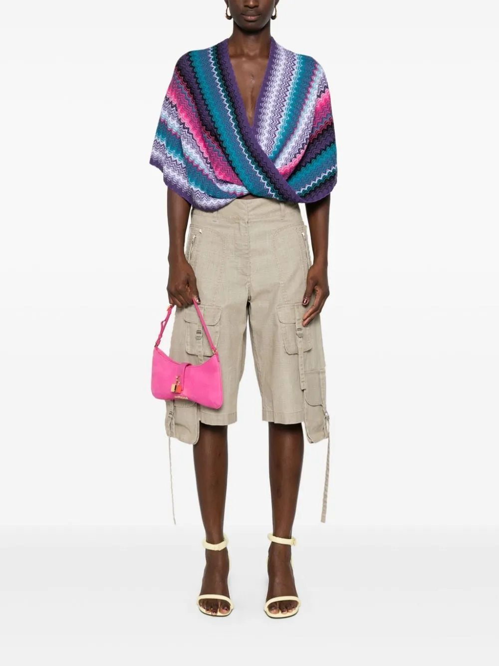 Missoni Zig Zag Wool Poncho