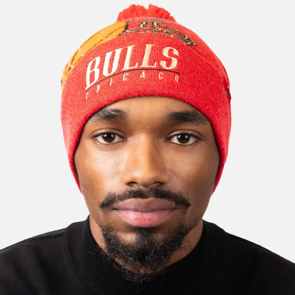 Mitchell & Ness NBA Freethrow Knit Beanie Bulls