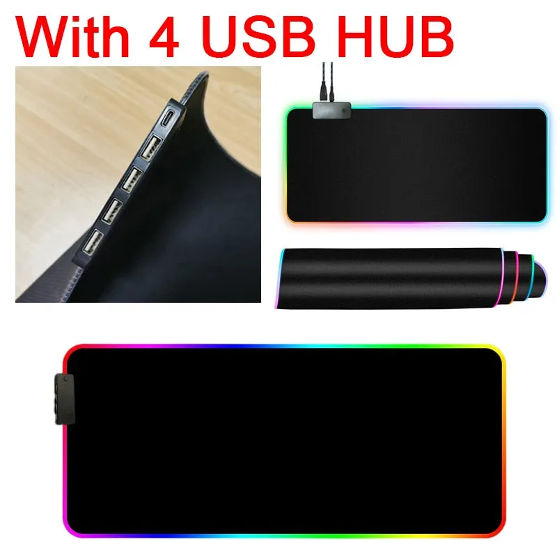 RGB Mouse Pad including Cable