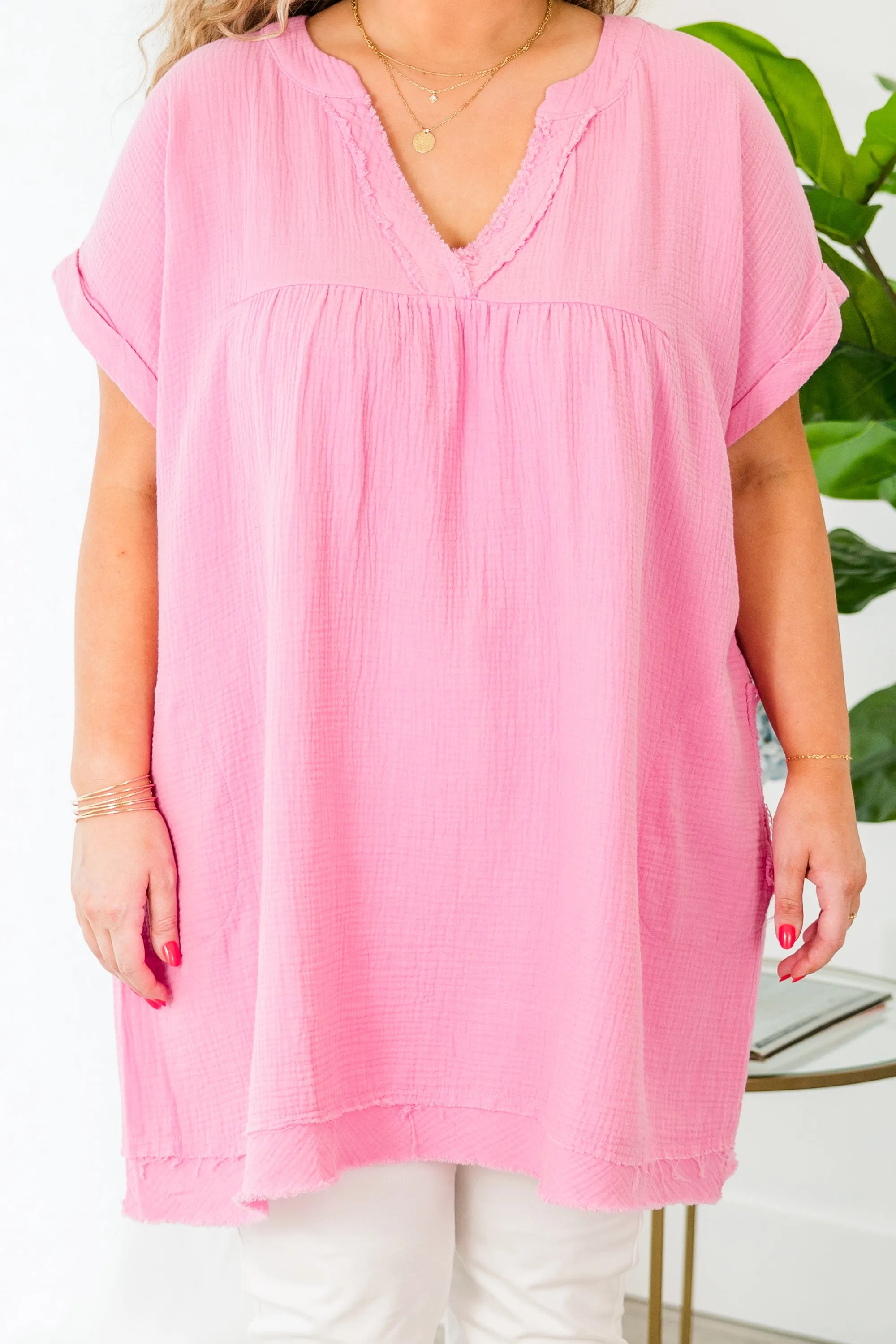 Candy Pink Tunic