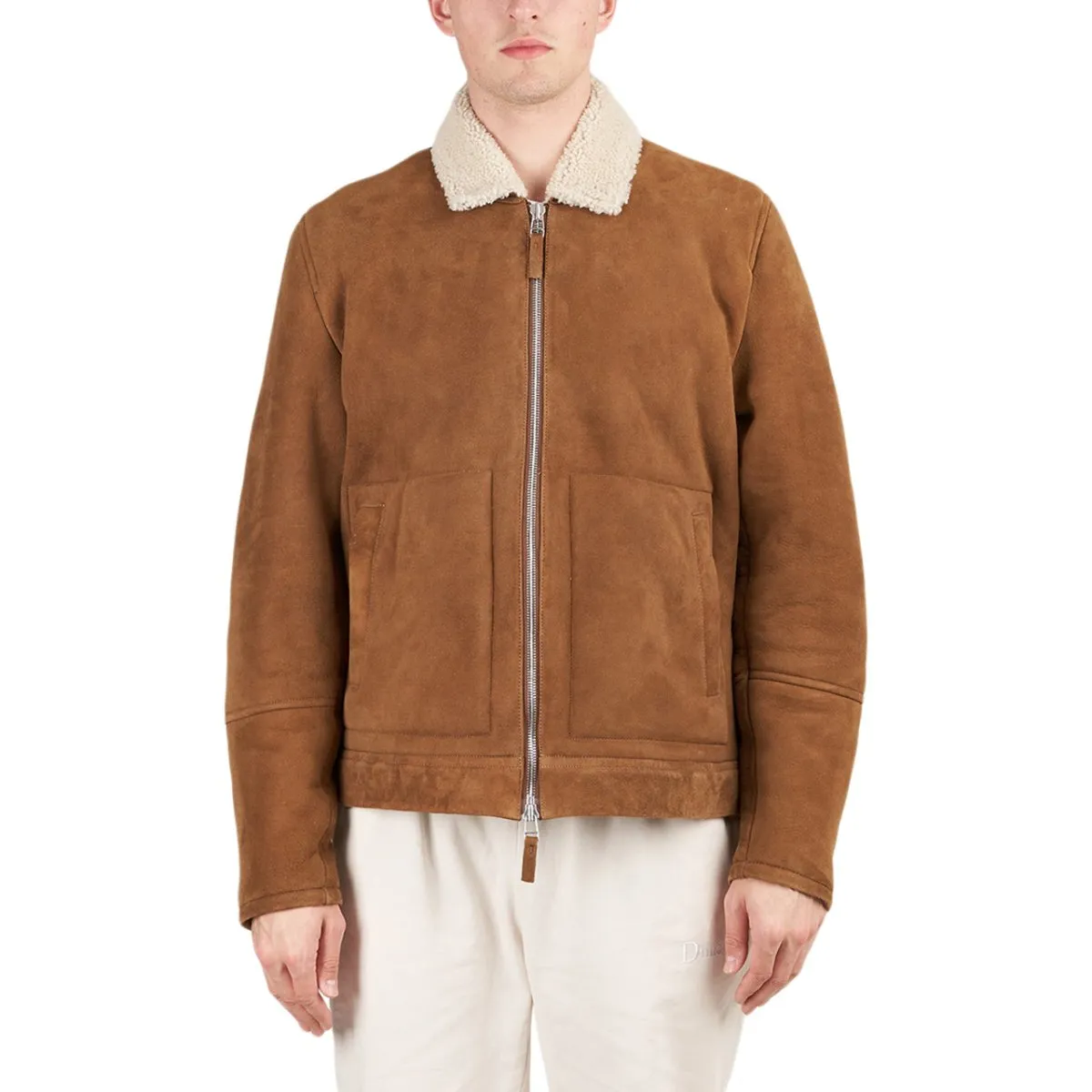 Norse Projects Camel Elliot Shearling Jacket