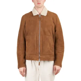 Norse Projects Camel Elliot Shearling Jacket