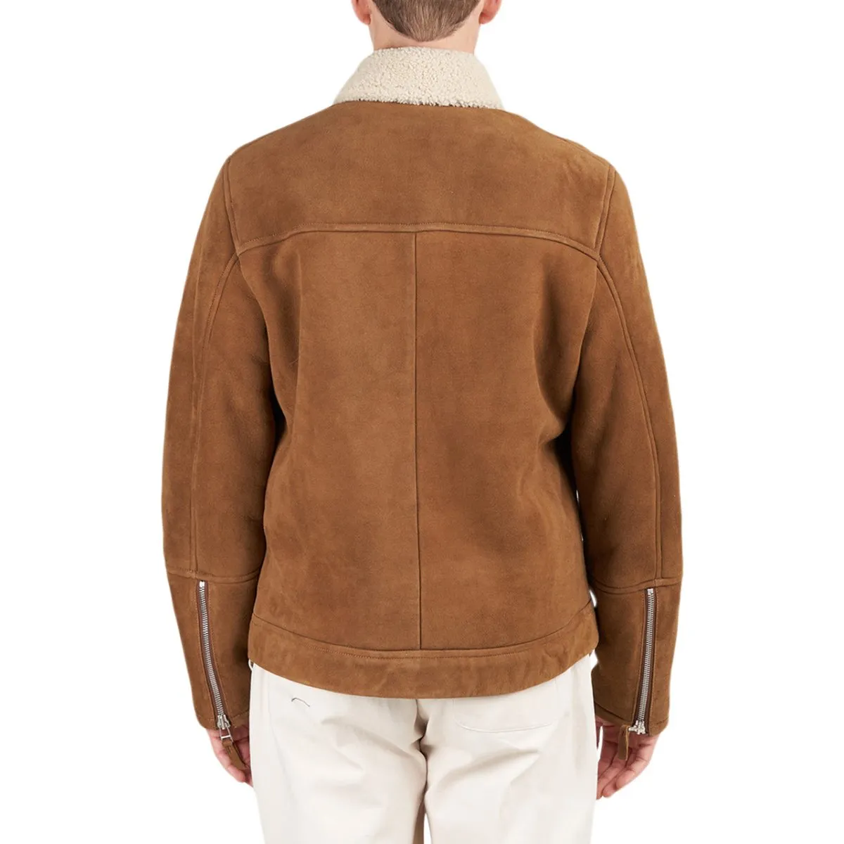 Norse Projects Camel Elliot Shearling Jacket