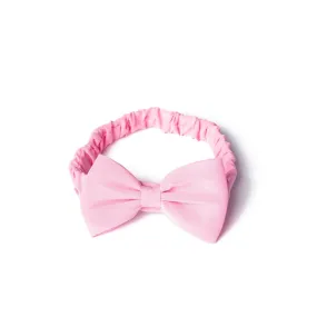 Feminine Pink Vintage Bow Headband