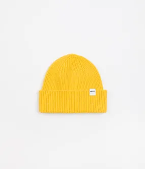 Yellow Parlez Cooke Heavy Knit Beanie