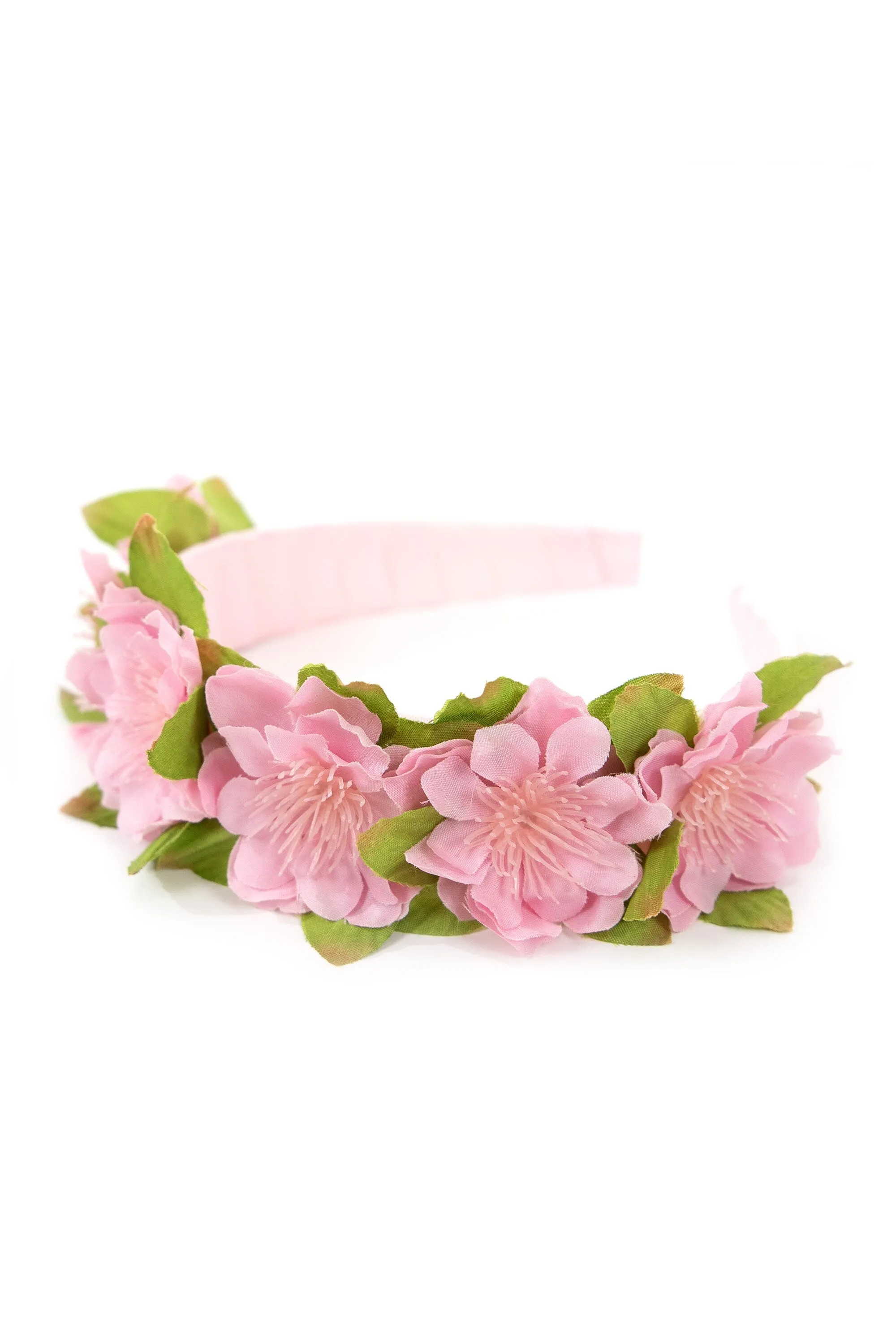 Pink Floral Headband