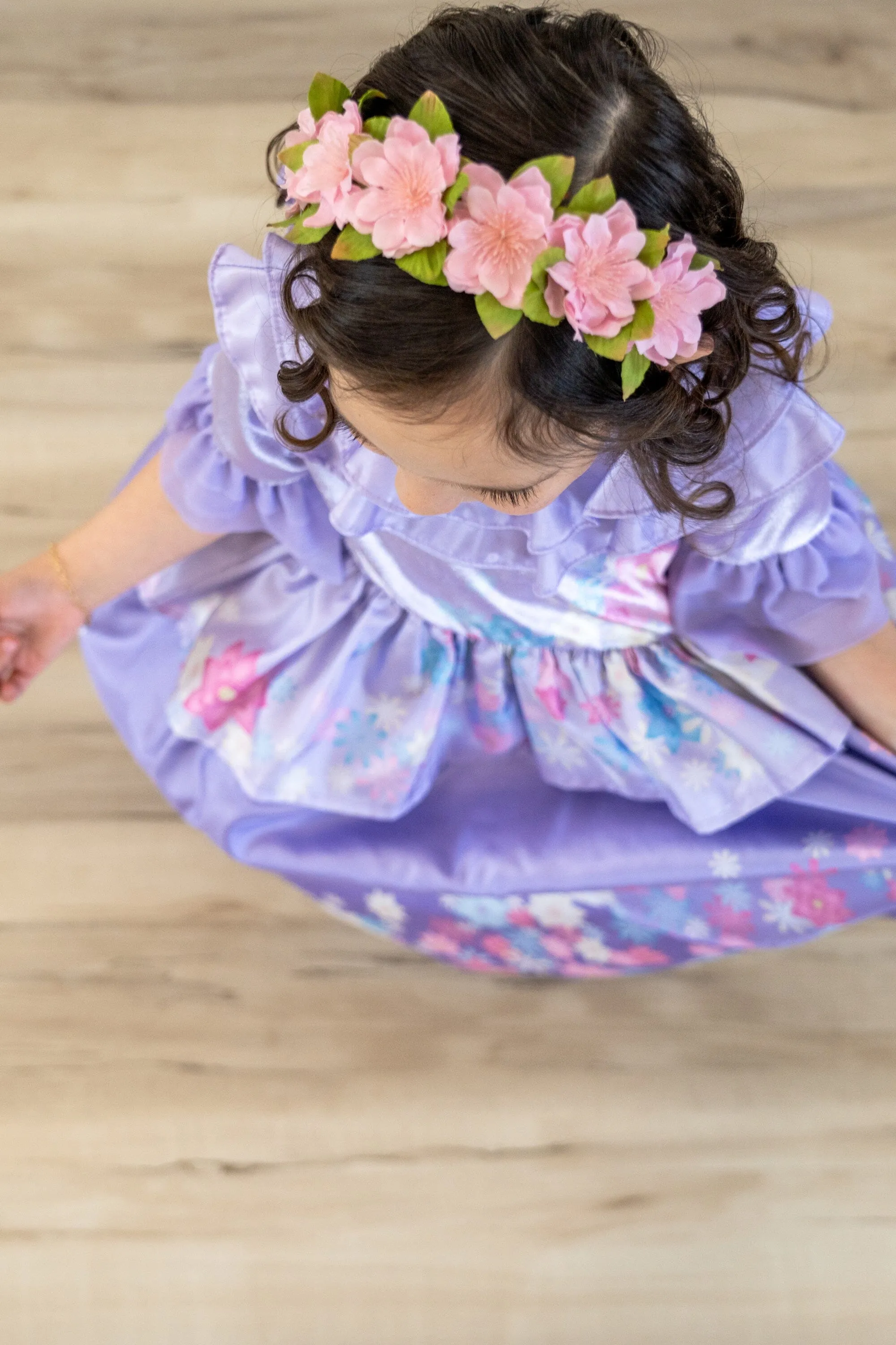 Pink Floral Headband