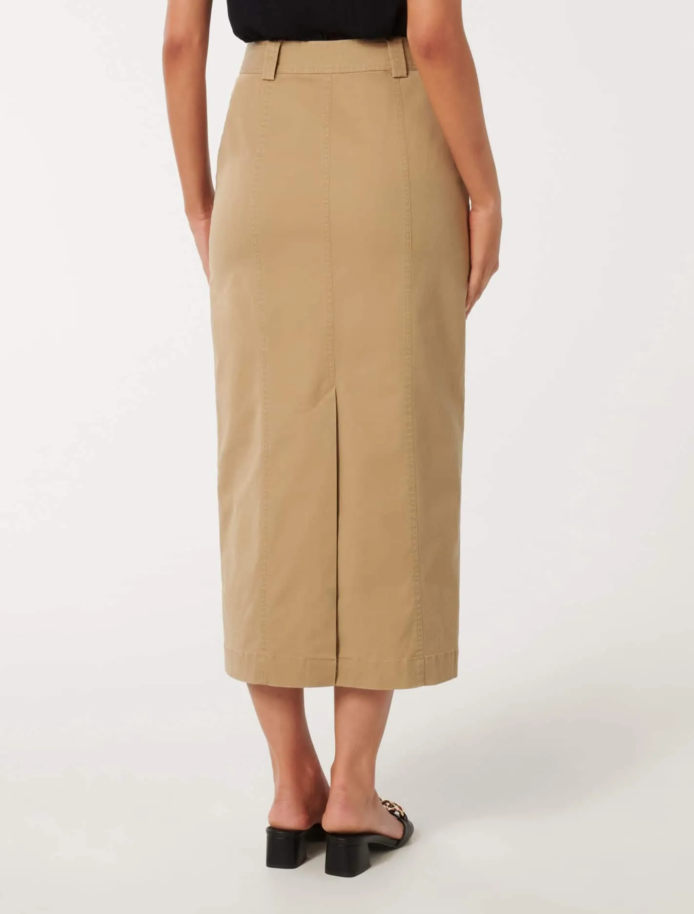 Farrah Maxi Skirt with Pintuck Detail