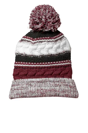 Pom Knit Beanie