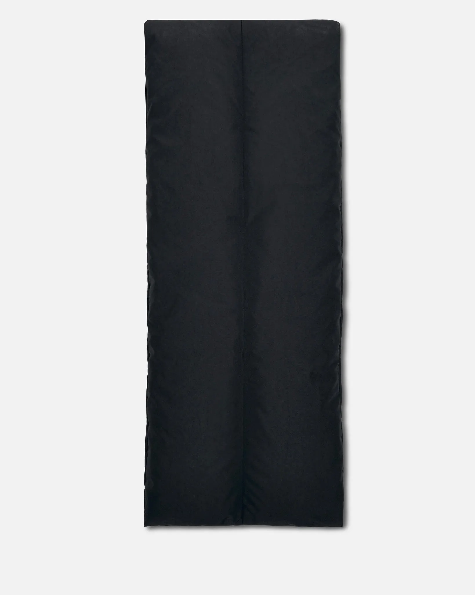 Recycled Polyester Down Scarf in Black