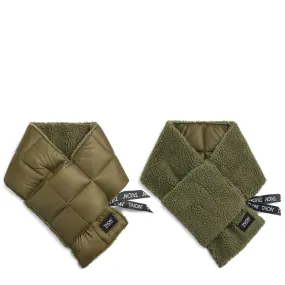 Reversible Down Scarf Olive / D. Olive