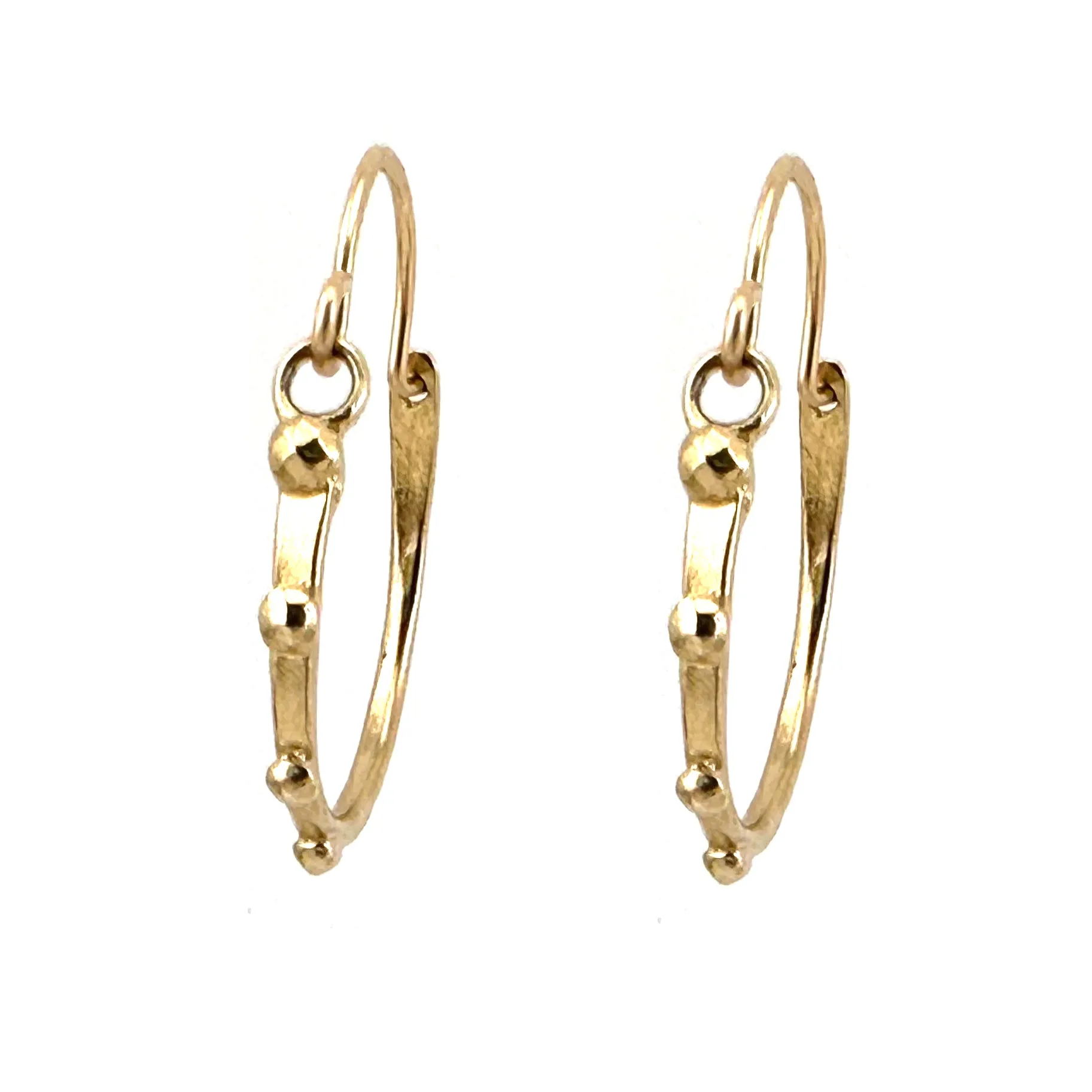 Gold Hoop Earrings