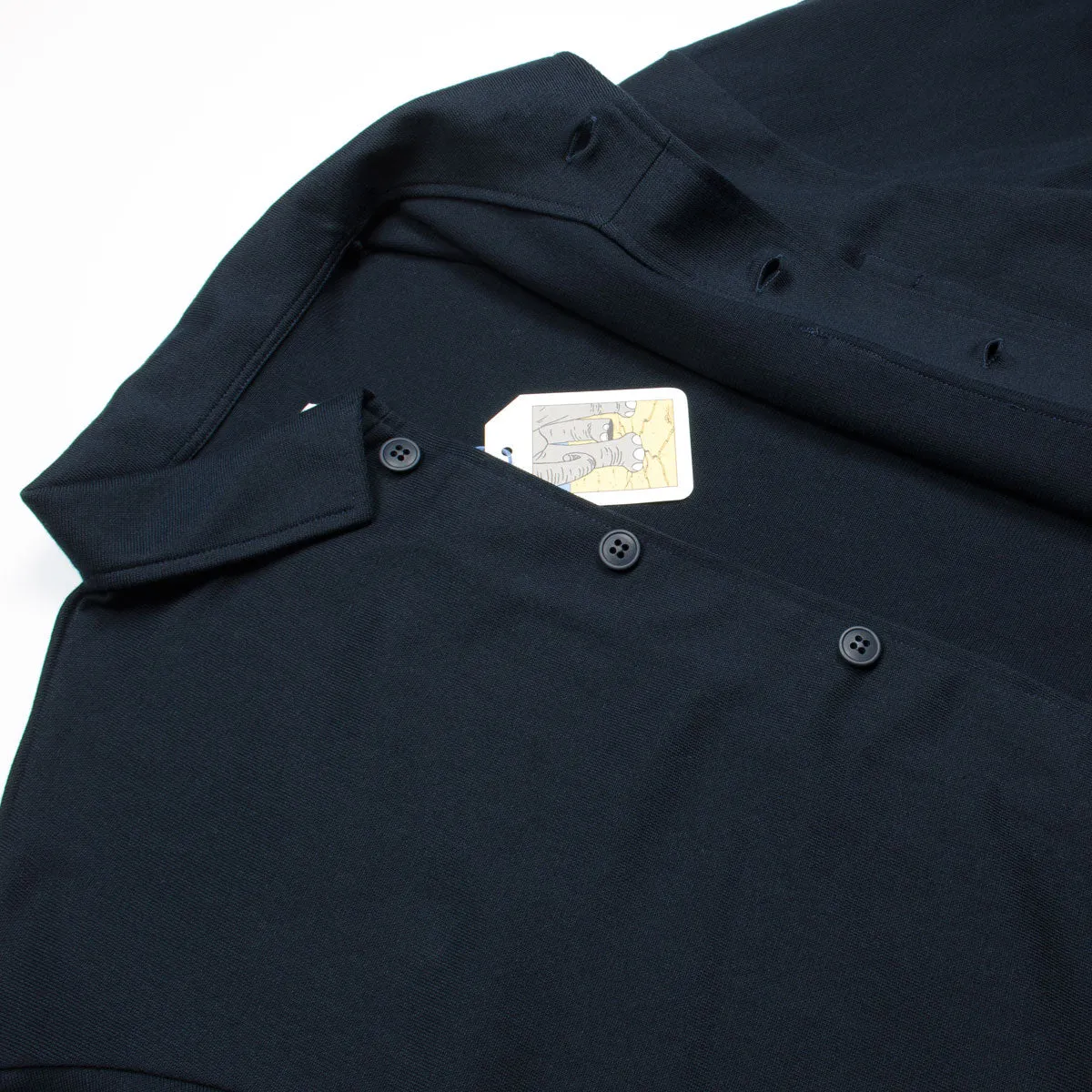 Navy Arpenteur Corral Shirt Rachel Sailor Knit