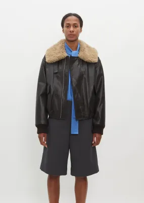 Shearling Collar Jacket