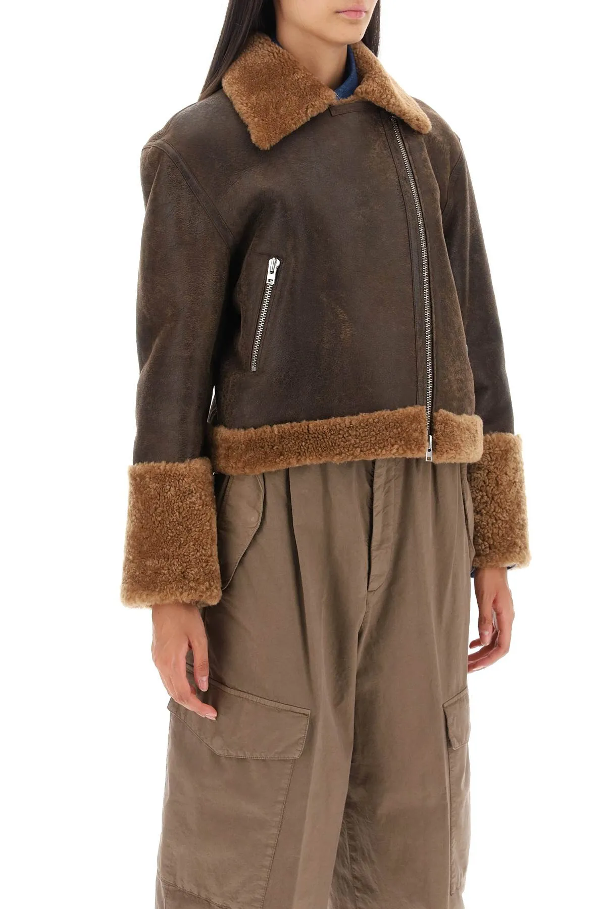 Shearling Outerwear with Short Length