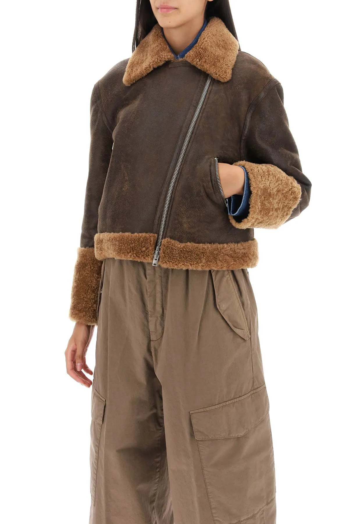 Shearling Outerwear with Short Length