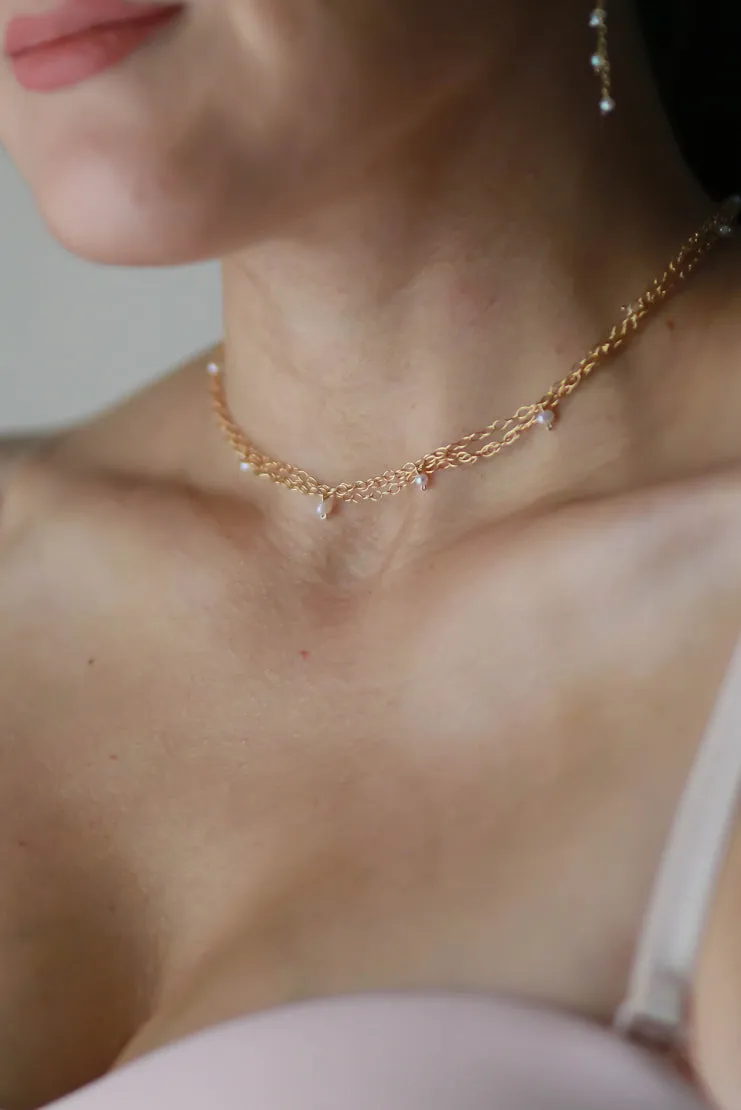 Caged Choker in 14K Gold Filled