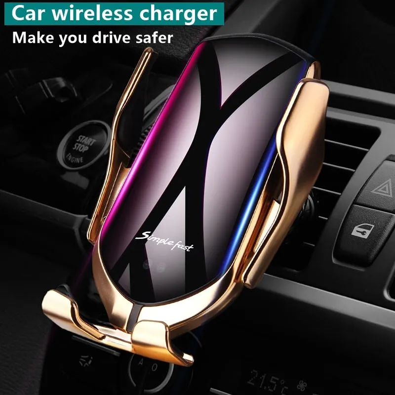 Car Phone Holder Wireless Charging Stand