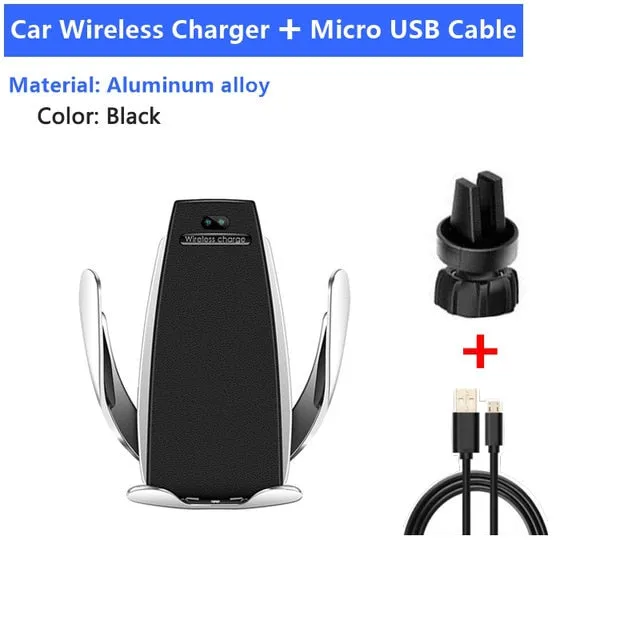 Car Phone Holder Wireless Charging Stand