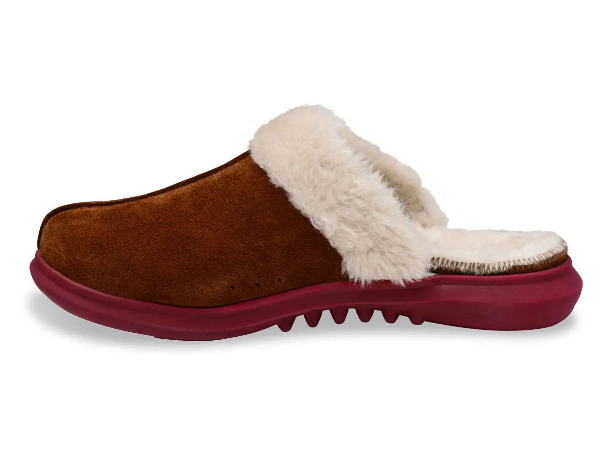 Faux Shearling Slide Slippers for Women by Spenco