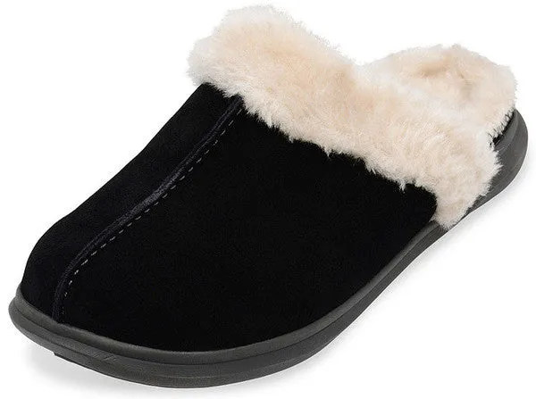 Faux Shearling Slide Slippers for Women by Spenco