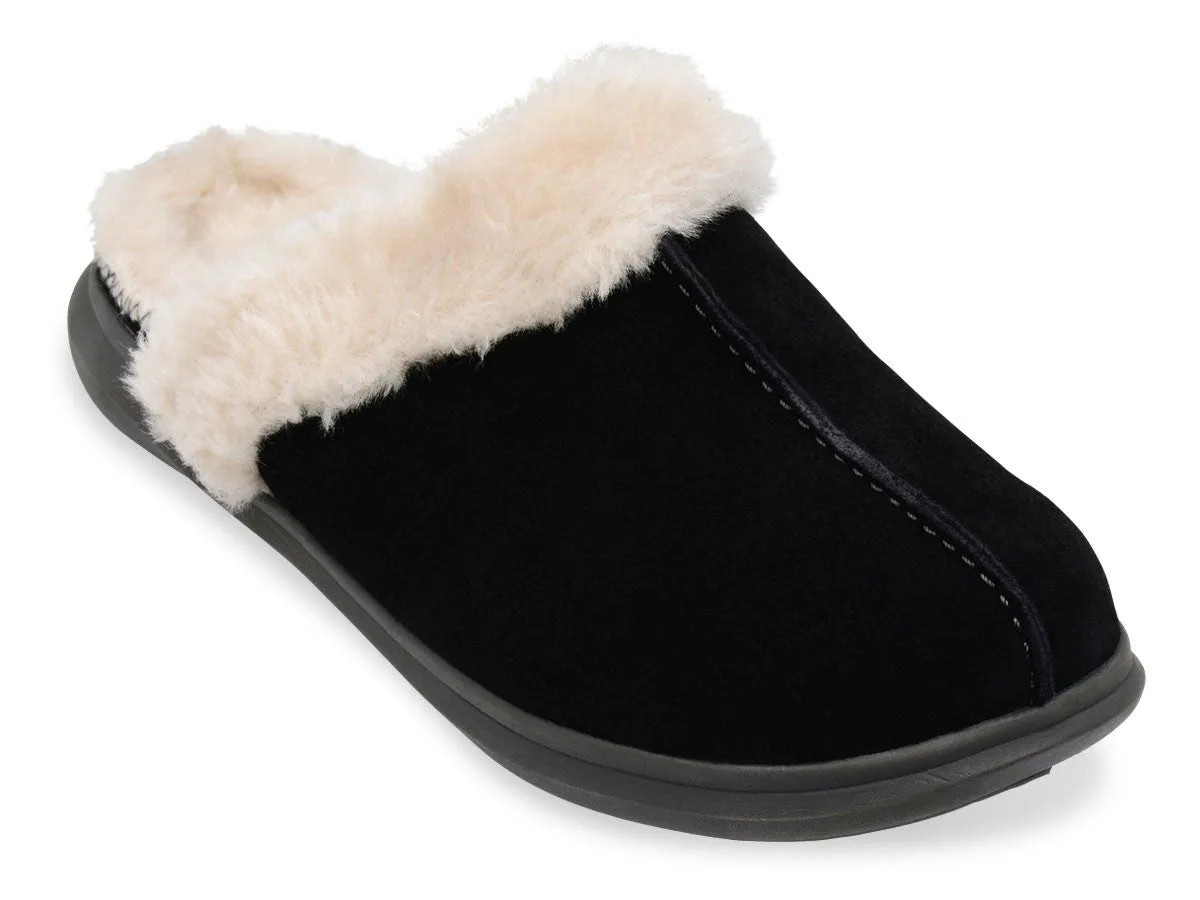 Faux Shearling Slide Slippers for Women by Spenco