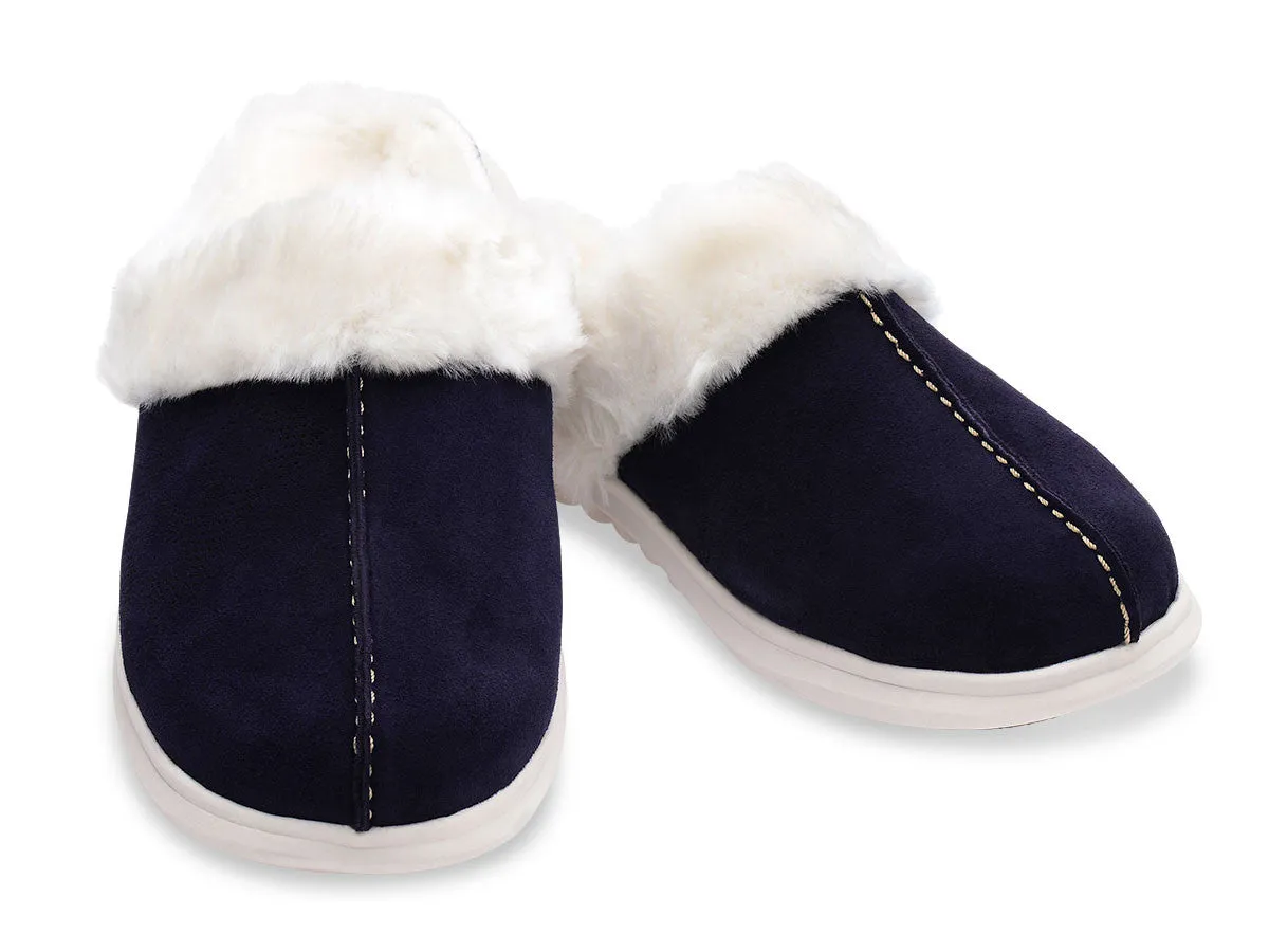 Faux Shearling Slide Slippers for Women by Spenco