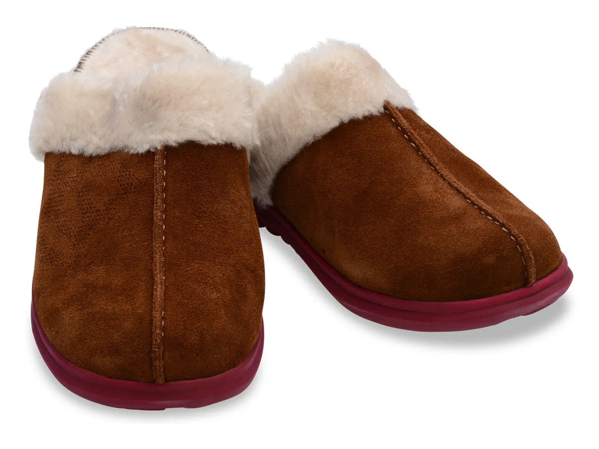 Faux Shearling Slide Slippers for Women by Spenco