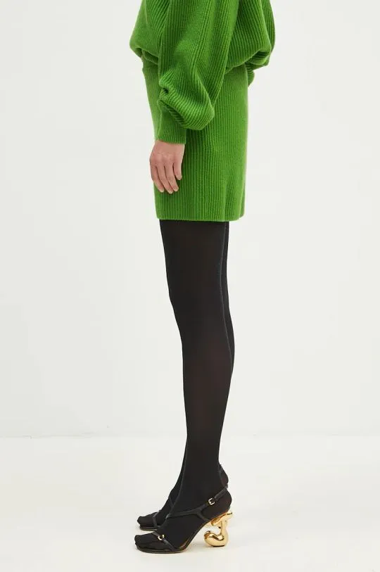 Sportmax Green Wool Teiera Skirt 2422306012600