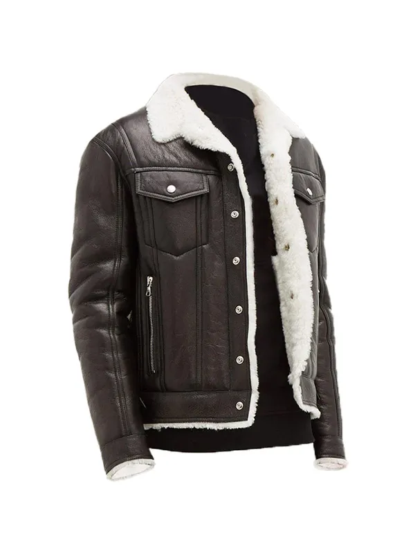 Streetstyle Men's Shearling Jacket