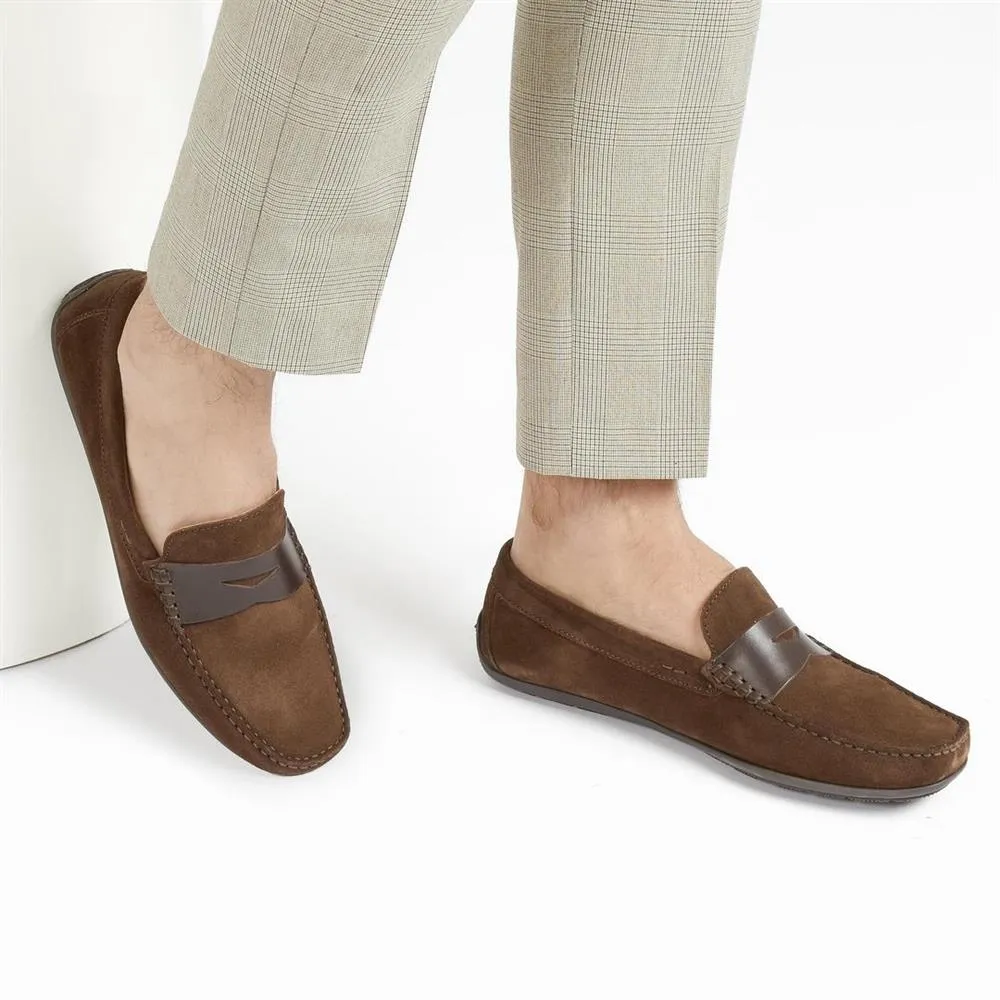 Suede Leather Loafers