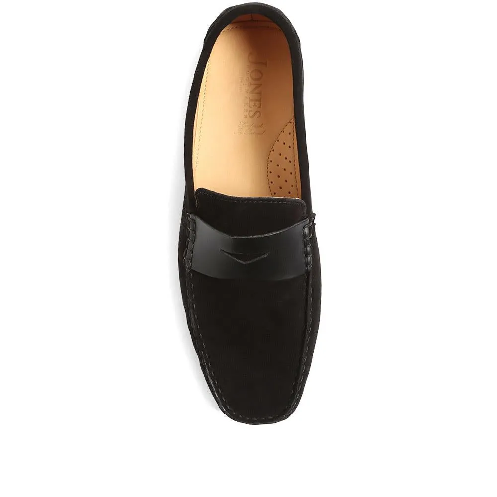 Suede Leather Loafers