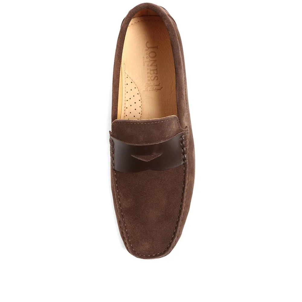 Suede Leather Loafers