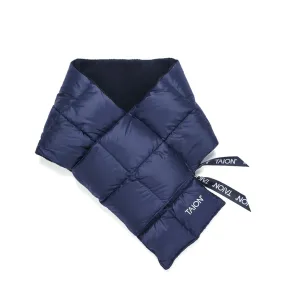 Taion Basic Down Scarf Navy