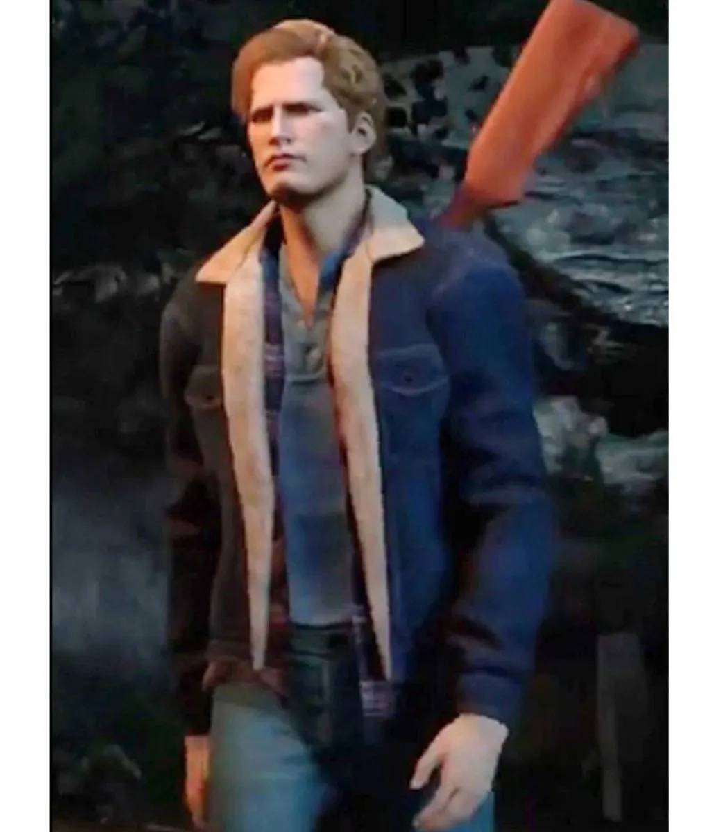 Friday The 13th Shearling Denim Jacket Tommy Jarvis