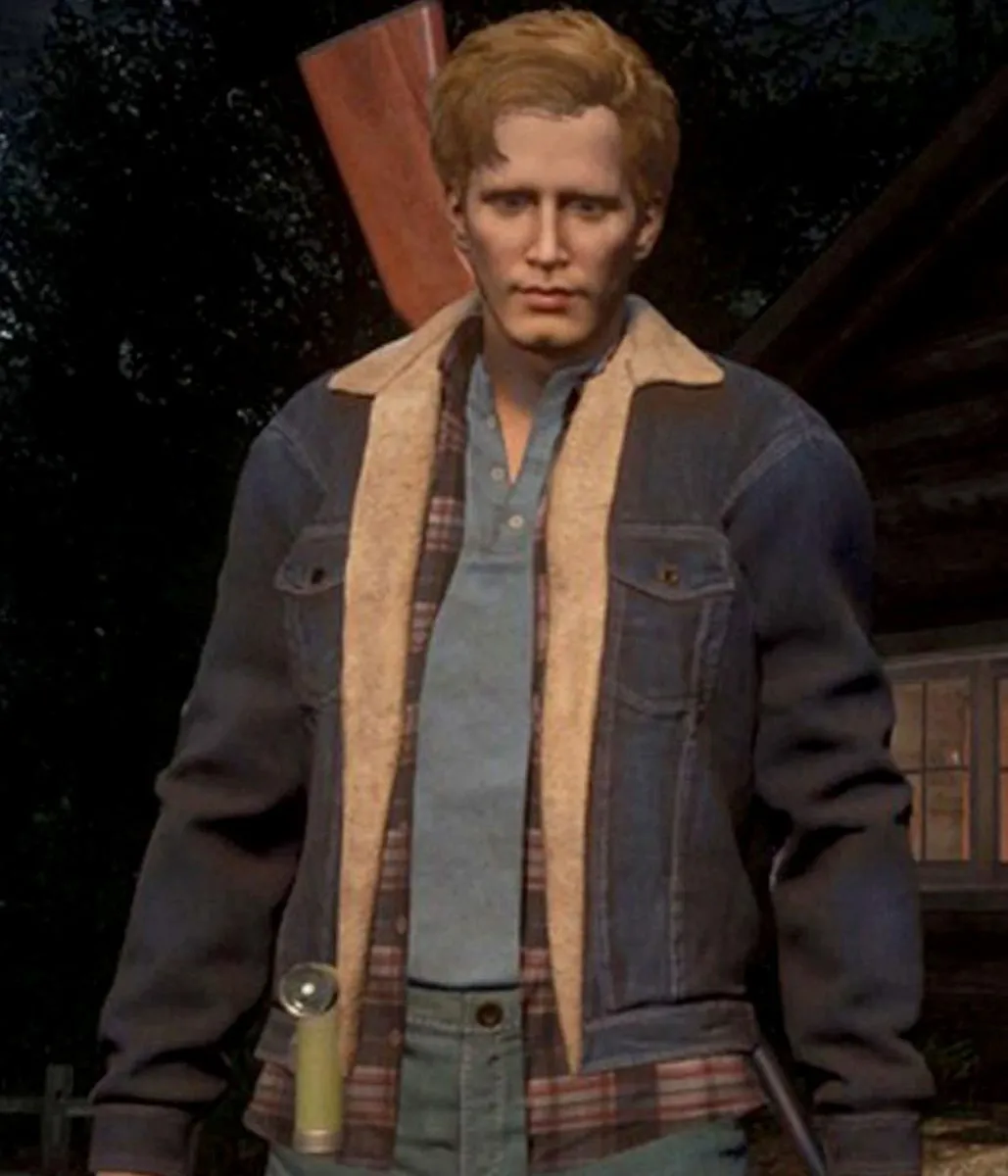 Friday The 13th Shearling Denim Jacket Tommy Jarvis