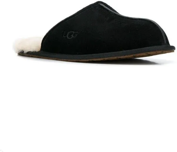 Black Shearling Slippers by UGG