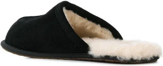 Black Shearling Slippers by UGG