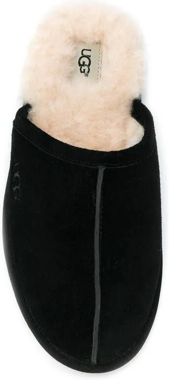 Black Shearling Slippers by UGG