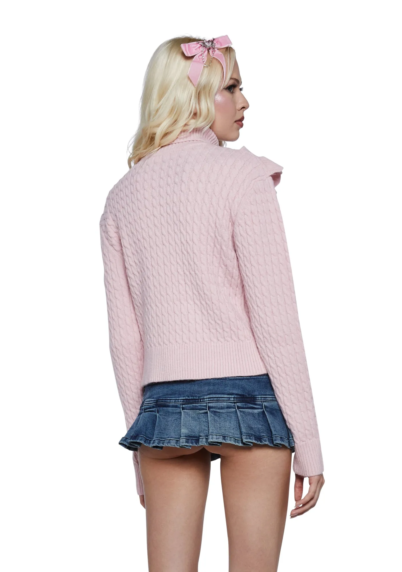 Urban Revivo Cable Knit Sweater