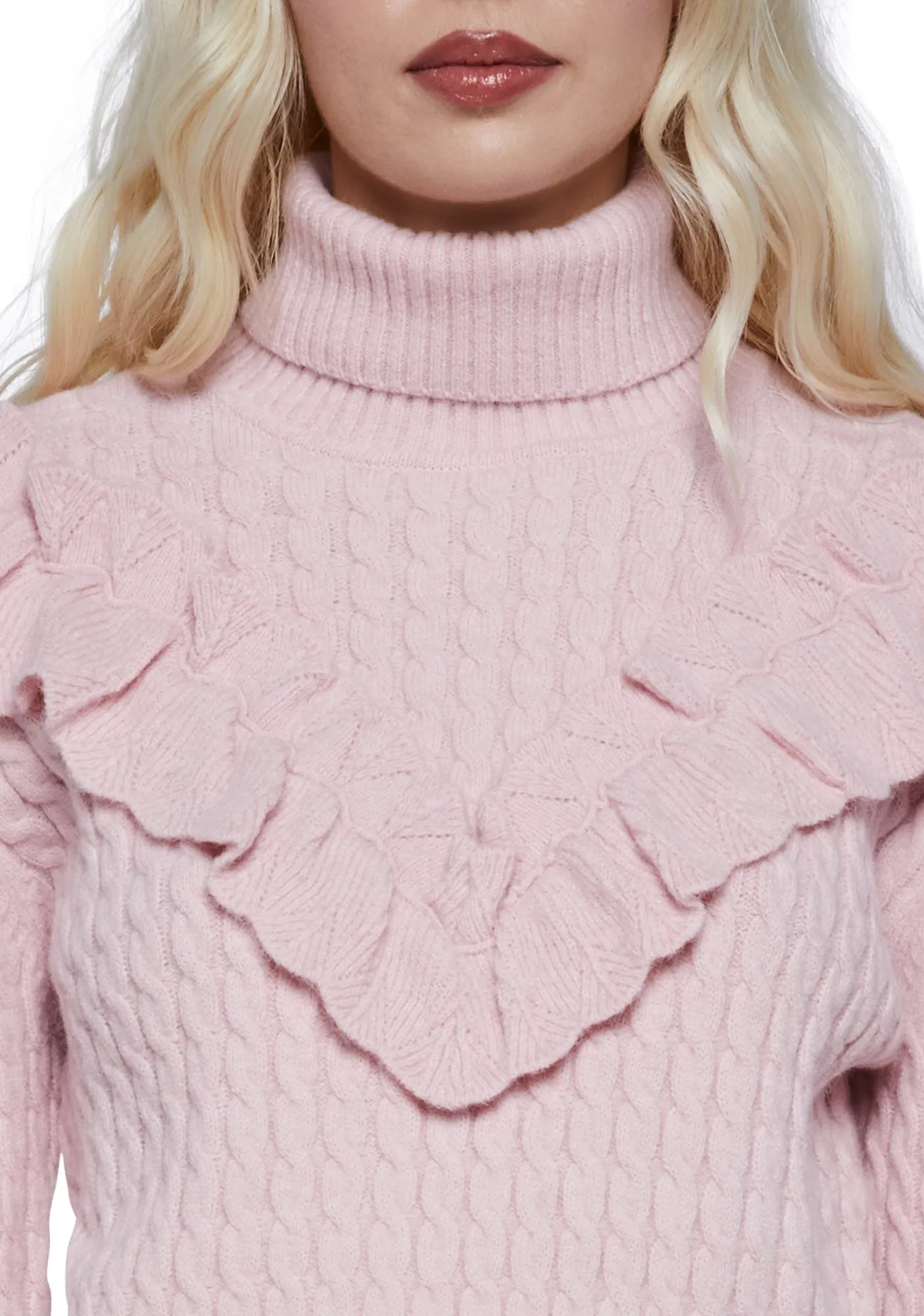 Urban Revivo Cable Knit Sweater