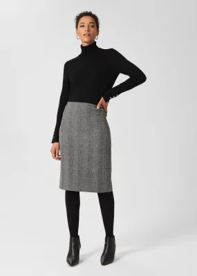 Warm Daphne Wool Skirt